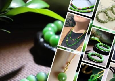 Nephrite jade collection